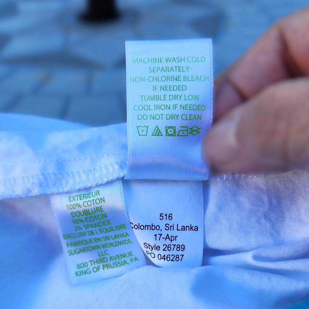 Lilly Pulitzer Colette Blue Ibiza Cabana Cocktail Knit Skort 00 - Picture 6 of 10